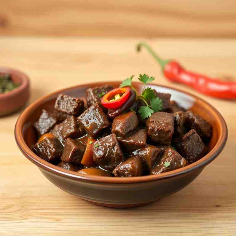 Slow Cooked Beef - Botswanan Chotlho Recipe